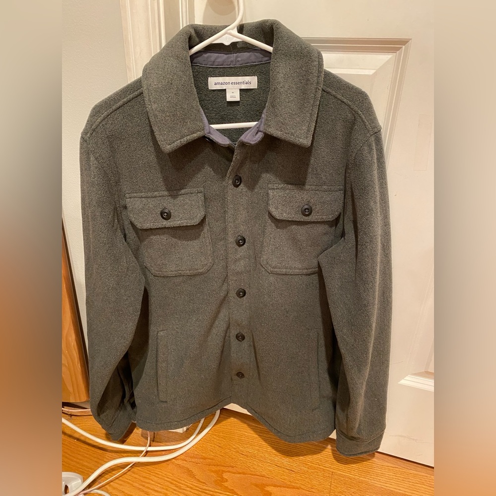 Amazon Essentials Fleece Shirt Jacket